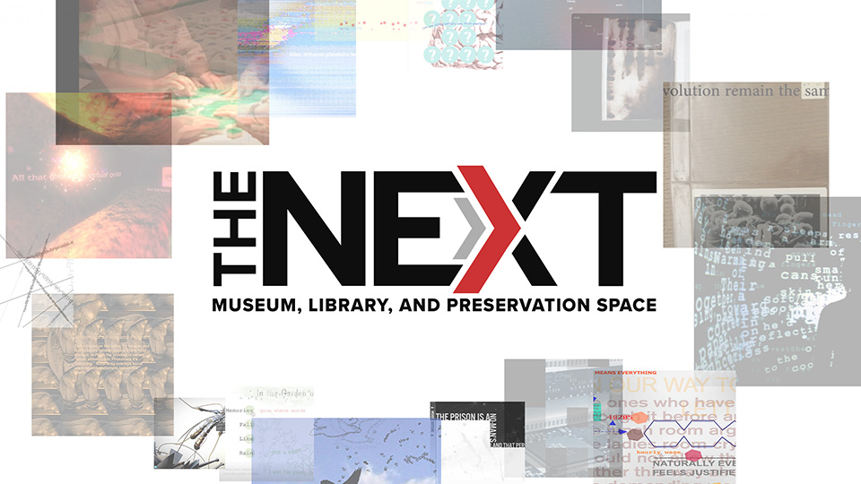 Landing page of The NEXT